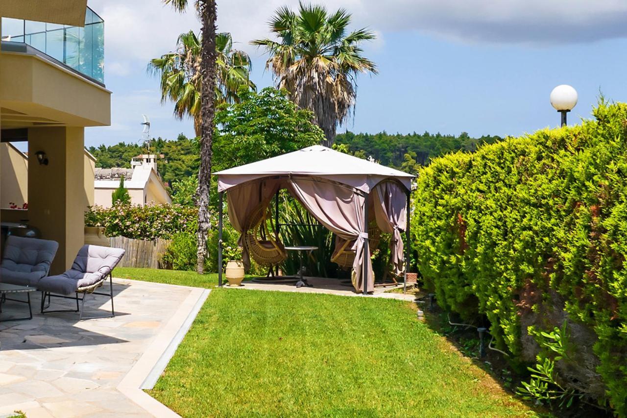Artemisia Villa With Outdoor Hot Tub, Sani Luxury Villas Collection Zewnętrze zdjęcie